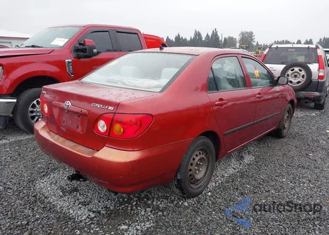 2004 Toyota Corolla Ce из США, поврежденный, VIN 1NXBR32E34Z317774